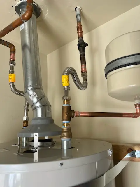 Water heater installation and plumbing repair in Junction City